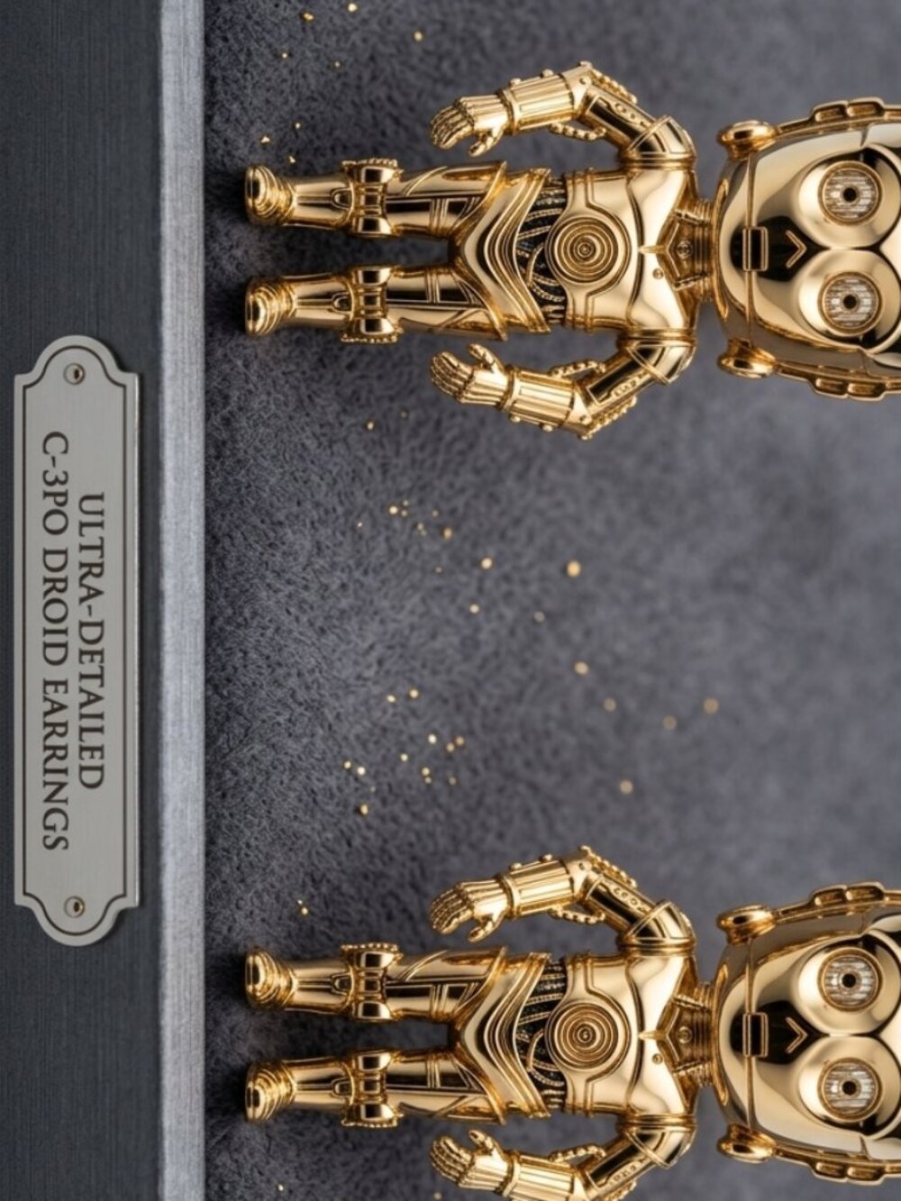 Studs C3po  earrings star wars